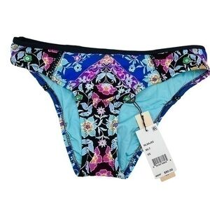 Nanette Lepore Bikini Bottom - NWT | Women XS | Blue Floral